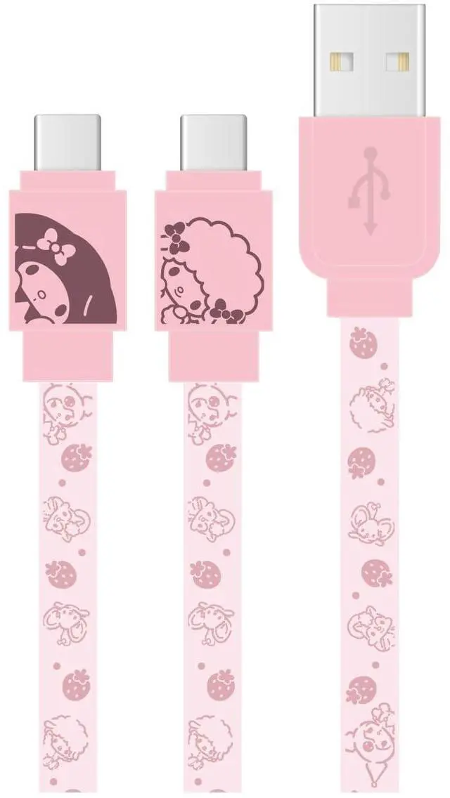 Main image of Gourmandise Sanrio Characters USB Type-C Cable My Melody SANG-304MM