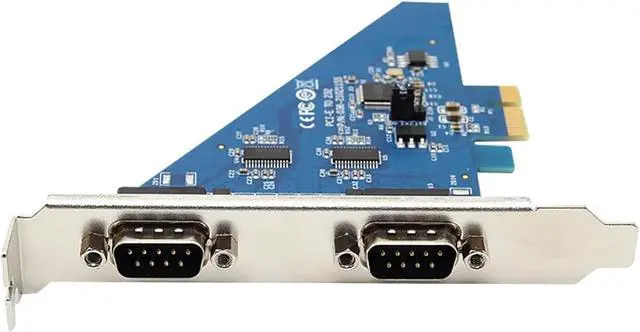 Alt view image 5 of 5 - 1PCS High Speed PCI-E to RS-232 Serial Card 2 Ports RS232 to PCIE Converter DB9 COM Adapter UT-7912