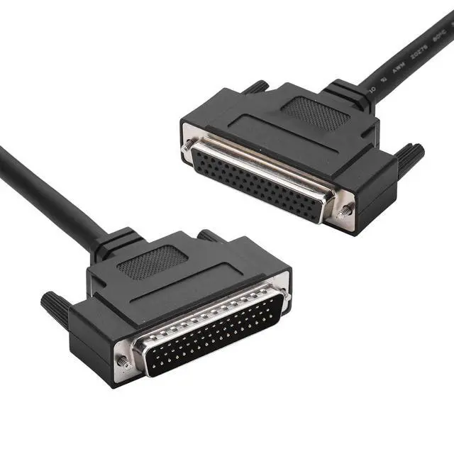 Alt view image 3 of 7 - 6ft DB50 RS232 28AWG Serial Cable Male to Female Computer Monitor Cable 50Pin Straight Through Extension Cable for PC Data Communication