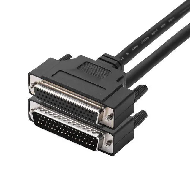 Alt view image 4 of 7 - 6ft DB50 RS232 28AWG Serial Cable Male to Female Computer Monitor Cable 50Pin Straight Through Extension Cable for PC Data Communication