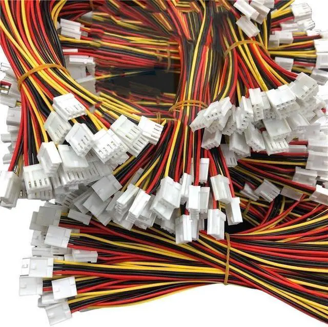 Alt view image 5 of 6 - KUNSR FDD Floppy 4Pin Female 2.54mm to Female 4Pin Converter Power Supply Leads Cable Y Splitter(20CM,22AWG 5pcs)