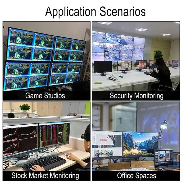 Alt view image 4 of 7 - 4/8-port USB synchronizer - DNF Game Control synchronizer, 4-in-1-out DNF Multi-Account synchronizer, USB Keyboard and Mouse Synchronization Controller, Plug and Play (8 Ports)