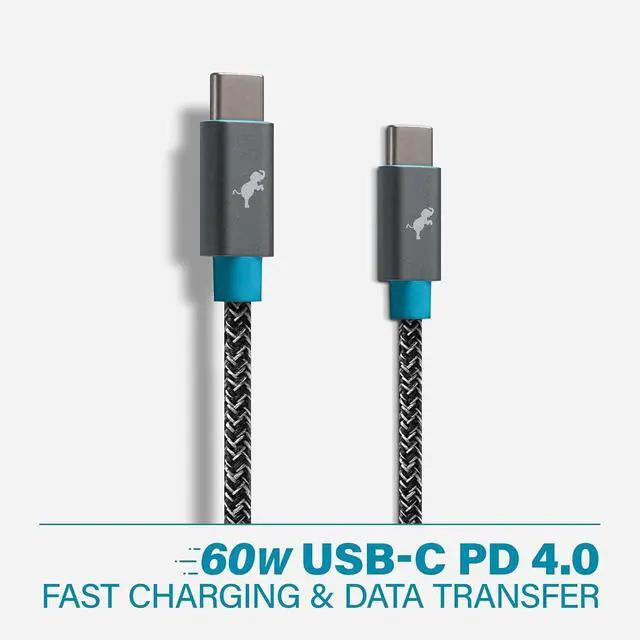 Alt view image 2 of 7 - Nimble USB C to USB C Cord (1M/3.3FT) - Type C Charger Fast Charging Cord for Apple iPhone 17/16/15 Air Pro Max Samsung, USB C Charger for iPad mini, MacBook Air/Pro 2022/2021/2020/2019/2018 and More