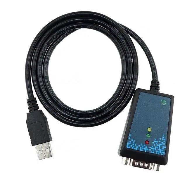 Alt view image 5 of 5 - USB RS232 Adapter 2.0 to RS-232 Male 9 pin DB9 Serial Cable with F&T>D*I Chipset
