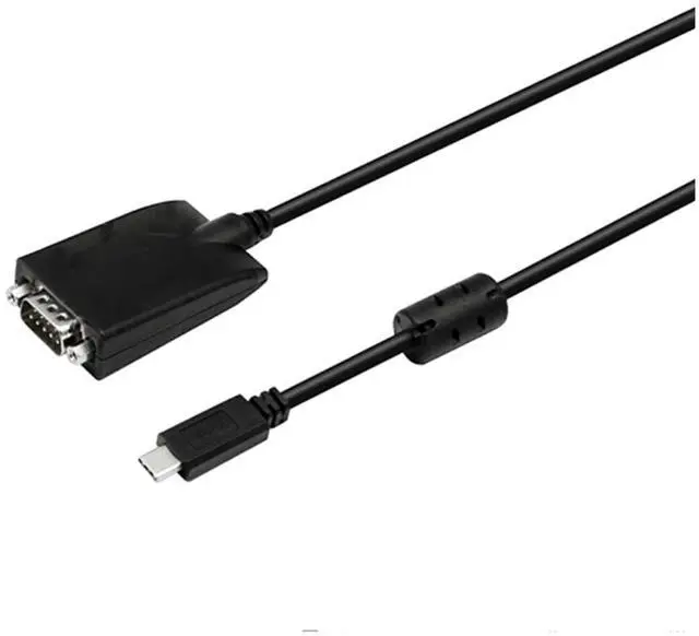 Alt view image 2 of 4 - UT-880-TC Type/C to Serial Cable Adapter USB3.1 to DB9 RS232 COM Converter .5m F&T>D*I FT232 CHIPSET