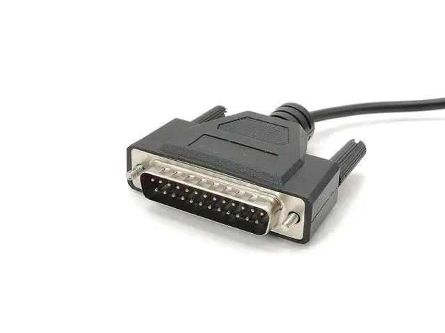 Alt view image 2 of 7 - USB to DB25 Male RS232 Serial Cable, 2m/6ft for CNC Fanuc Machine & PLC Data Communication