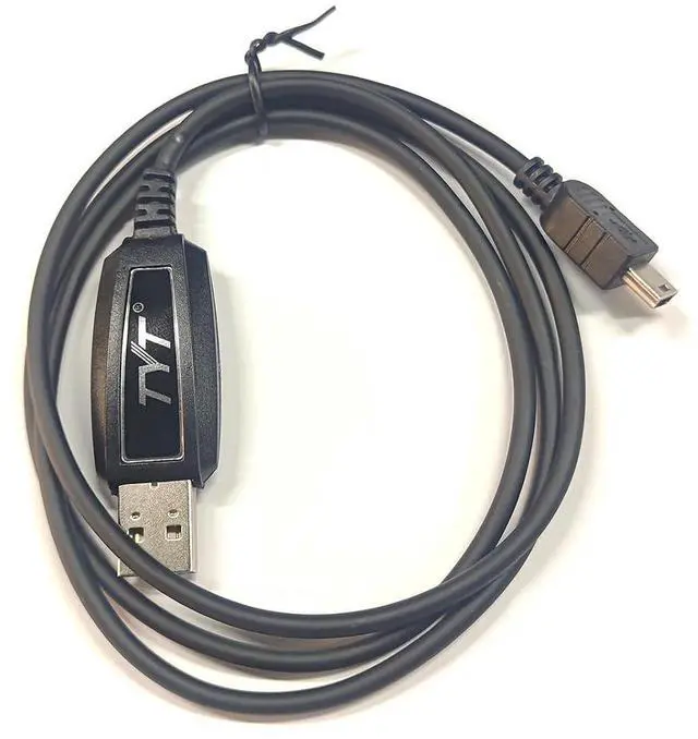 Main image of HESENATE USB Programming Cable for TH-9800 & TH-9800D Mobile Radio - Support for Win 11/10/8/7 for Chirp Software Programming