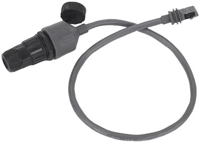 Main image of SPX to RJ45 Rectangular Satellite Coupler Cable with IP68 Level for Transparent Internet Access