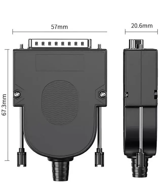 Alt view image 6 of 7 - Soldering-Free DB25 Breakout Connector Industrial Male Female D-SUB 25PIN Plug Adapter DB 25 Weld-Free Serial Parallel Port(PF)
