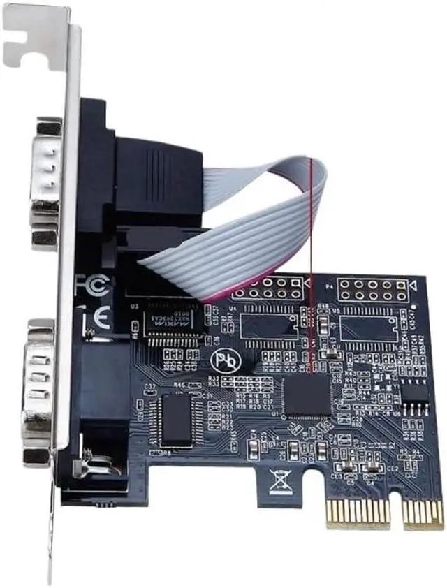Alt view image 4 of 6 - PCI RS232 Serial Port & DB25 Printer Parallel LPT Expansion Card Adapter Converter