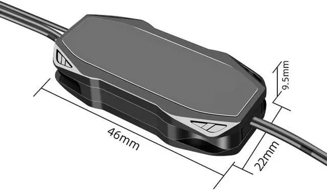 Alt view image 4 of 4 - KUNSR AR-1 RGB Controller Cable 5V 3 Pin 3pin to SATA ARGB Controller HUB Adapter(Red)