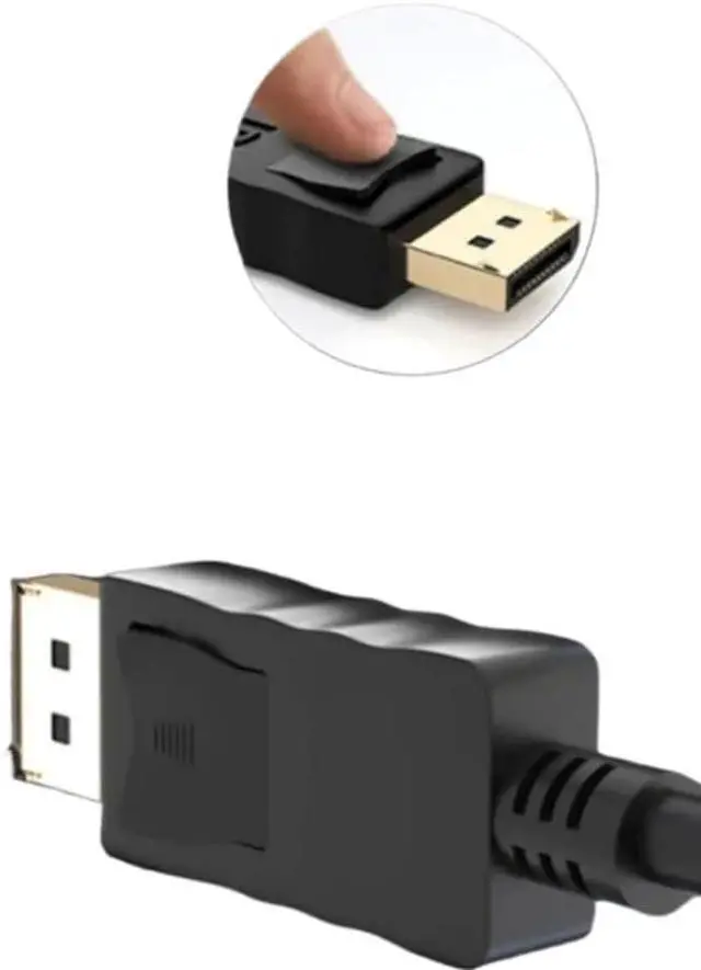 Alt view image 3 of 3 - DP to VGA Converter DisplayPort Male to VGA Female Adapter Converter 1080P(Other)