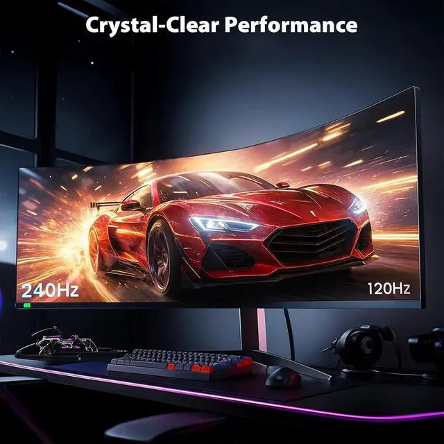 Alt view image 4 of 7 - Cyberguys! DisplayPort Cable 2.1 10ft, Braided w/Gold-Plated Connectors, Display Port 2.1 Cord Supporting 16K@60Hz 8K@120Hz 4K@240Hz, HDR10, DSC, HDCP VESACertified for Gaming Monitor, TV, Graphics