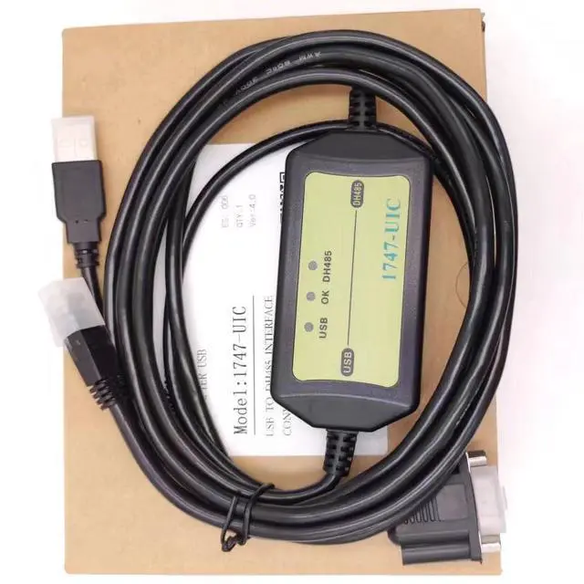 Alt view image 2 of 5 - 1747-UIC Cable USB to DH485 Interface Converter for AB PLC for Allen Bradley USB to 1747-PIC Windows XP-10 Lifetime
