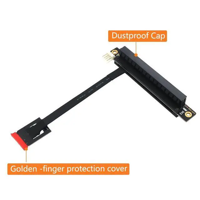 Alt view image 2 of 7 - Mustpoint M.2 NGFF Key A-E to PCI-E 16X Adapter Cable (Length: 25cm)