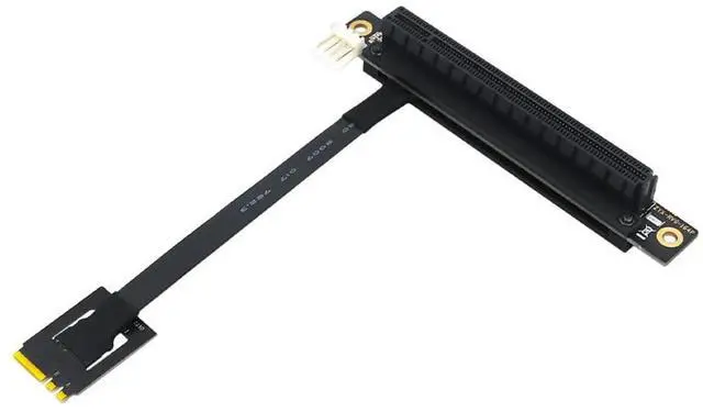 Main image of Mustpoint M.2 NGFF Key A-E to PCI-E 16X Adapter Cable (Length: 25cm)