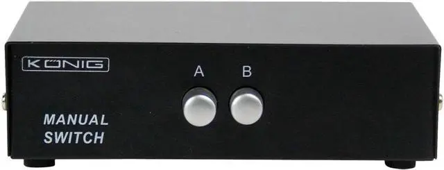 Main image of Konig 2 Port VGA Computer Screen Switch