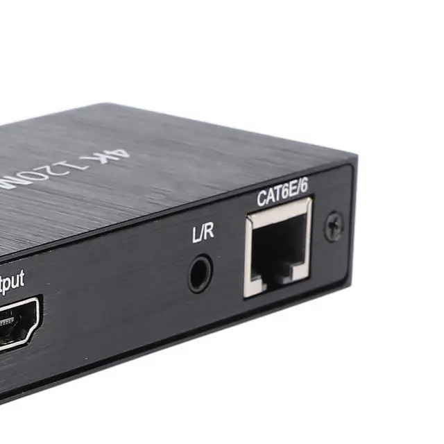 Alt view image 5 of 7 - 120m 4K HD Multimedia KVM USB Extender, Transmit HD Video Over Cat5e/6/7 Cable, Remote Keyboard and Mouse Control, Wide Compatibility, Enhanced Performance