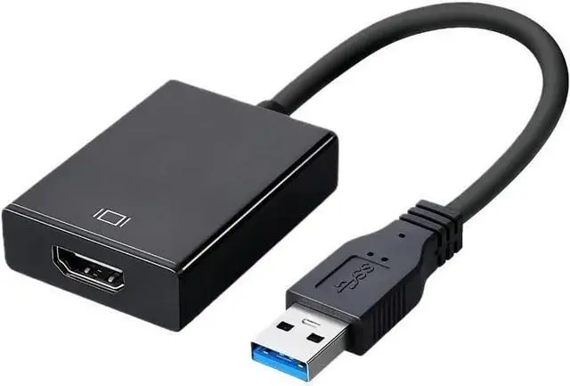 Main image of USB 3.0 to HDMI Adapter 1080P USB to HDMI Converter(Black USB 2.0)