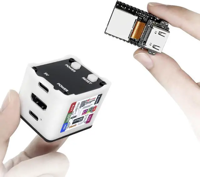 Alt view image 2 of 7 - Sipeed NanoKVM IP KVM Over IP with Case, 1080P 60fps HDMI to USB Remote Control, RISC-V Based Mini KVM for Remote Server Management, BIOS Access, Support PoE & OLED Display (Full Kit)