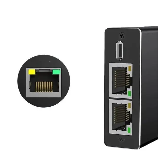 Alt view image 7 of 7 - 1000Mbps RJ45 Splitter 1 to 3 Ethernet Adapter LAN Connector Switch Coupler(1 to 3)