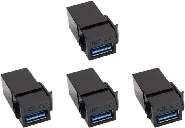 Main image of USB 3.0 Ja1ck Inserts Equipment with USB Port Snap-in Connector Socket Adapter Port for Wall Plate Outlet Panel(Green)