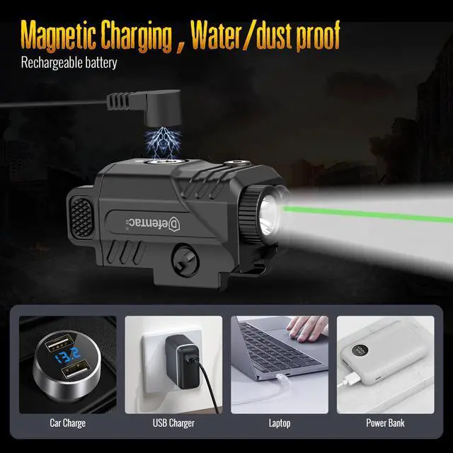 Alt view image 6 of 6 - DEFENTAC Tactical Product, Bundle with Magnetic Charger Cable