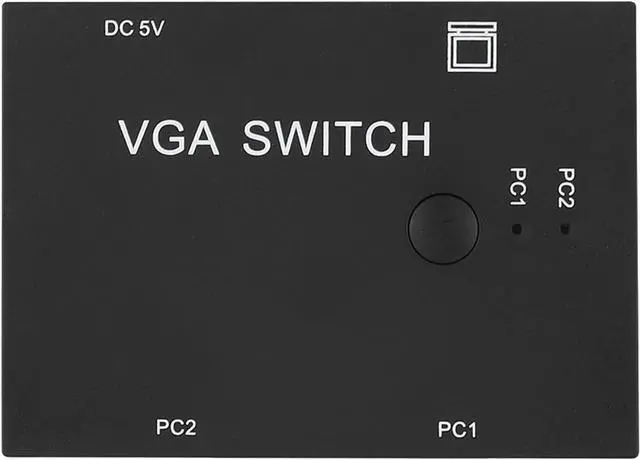 Main image of Vga Splitter Computer Accessory 2-In-1-Out 2 Port Switcher Hd Display Accessories for Host Switch, Vga Splitter Vga Adapter Computer Accessories