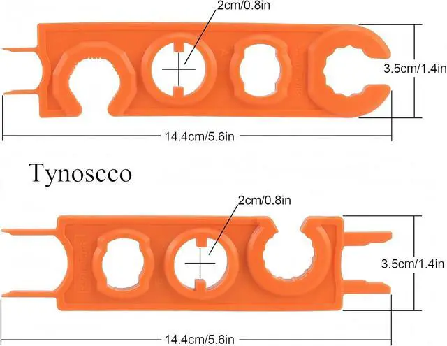 Alt view image 3 of 7 - Solar Connector Wrench Disconnect Tool Cable Wire Assembly and Disassembly Tool for Solar Panel Cable PV System Wire,Solar MC-4 Spanner Wrench Disconnect Tool 20PCS