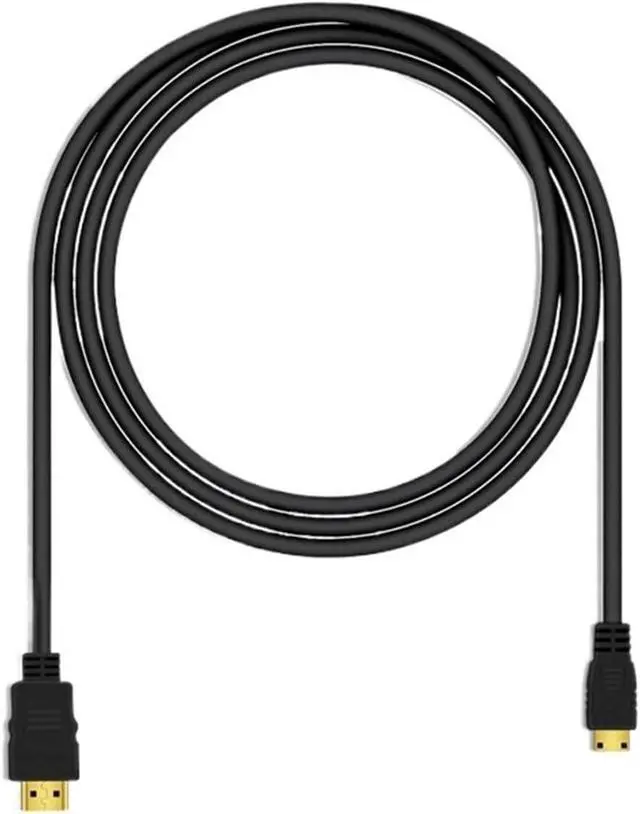 Alt view image 6 of 6 - 1080P MiniHDMI-Compatible Cable Suitable for DSLR Cameras HD TV Display HDMI-Compatible Cable 1M 300cm 5M(5m)