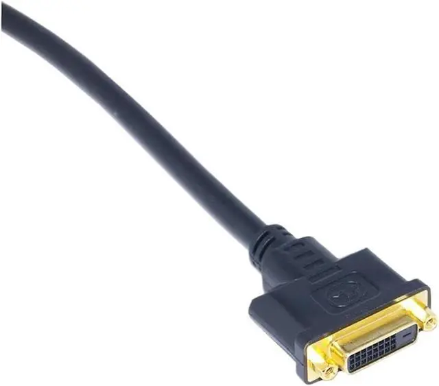 Alt view image 2 of 5 - DVI-D 24+1 Digital Video Male to Male/Female Extension Cable with Ferrites 0.5m(Male to Female)