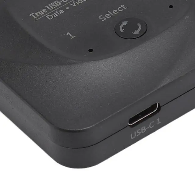 Alt view image 6 of 7 - USB C KVM Control, 2 Computers 1 Docking Station, High Speed Interface Switcher with 8K@60Hz, 100W PD Fast Charging, 10Gbps Data Transfer, USB C Controller for Dual Display, Includ