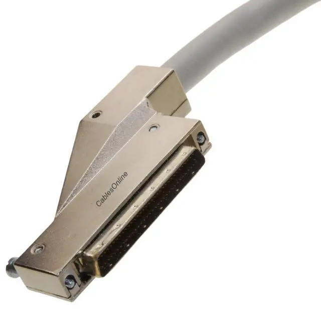 Alt view image 3 of 4 - CablesOnline 3ft SCSI-3 (HPDB68) Right-Angle Male to (HPDB68) 68-Pin Male Cable, SC-3303R