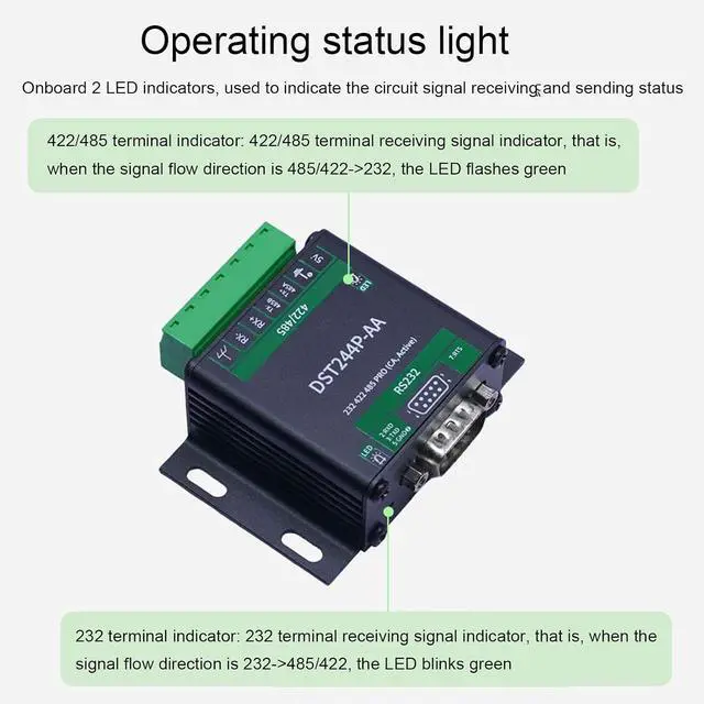 Alt view image 6 of 7 - Isolated USB to RS232 485 422 Converter Adapter SP3232 SP3485 Control with Stable Transmission for Industrial Use/4141