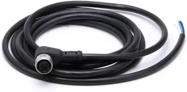 Main image of Connector Cable M12-8Pin Proximity Switch p/Lug NPN PNP Elbow 4Holes 5Holes 4Pins 5Pins Aviation p/Lug with 2m Wire(Elbow Female,1PCS_PUR Shielded Cable_4P)