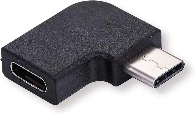 Alt view image 3 of 3 - VALUE USB 3.2 Gen 2 Adapter, USB Type C - C, ST/BU, 90°, Black