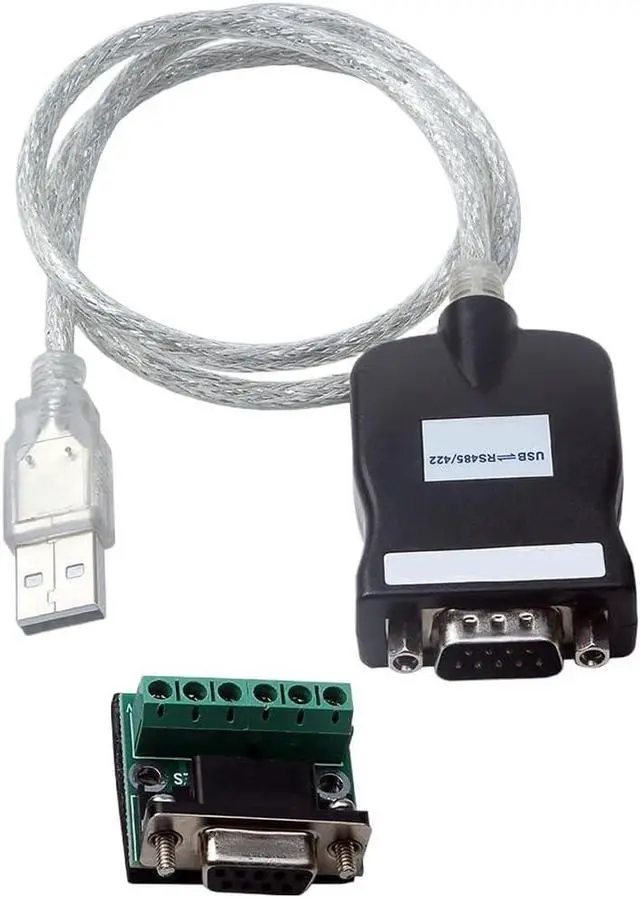 Alt view image 2 of 6 - USB to Interface RS485 RS422 Serial Adapter Cord Converter Cable