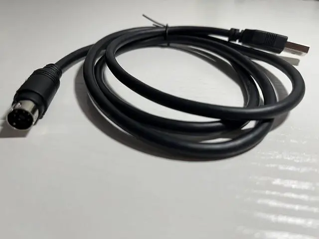 Alt view image 5 of 7 - USB to Mini DIN 7-Pin Data Line for IK IRIG Keys 2 PRO Duo I/O USB Connection Sound Card Cable(1 Meters)