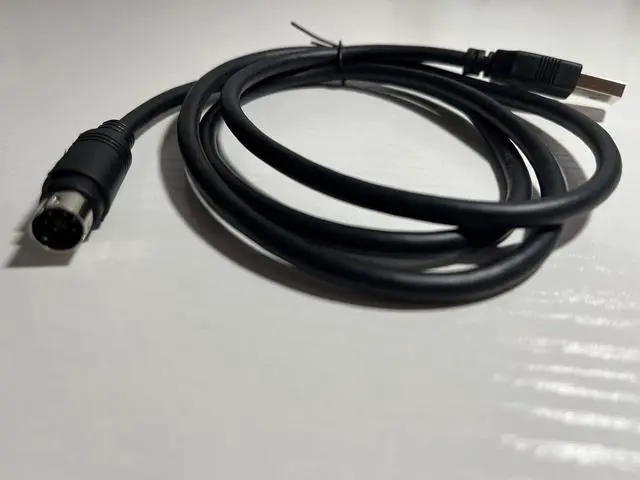 Alt view image 6 of 7 - USB to Mini DIN 7-Pin Data Line for IK IRIG Keys 2 PRO Duo I/O USB Connection Sound Card Cable(1 Meters)