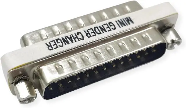 Main image of VALUE Mini Gender Changer 25-Pin Male Plug