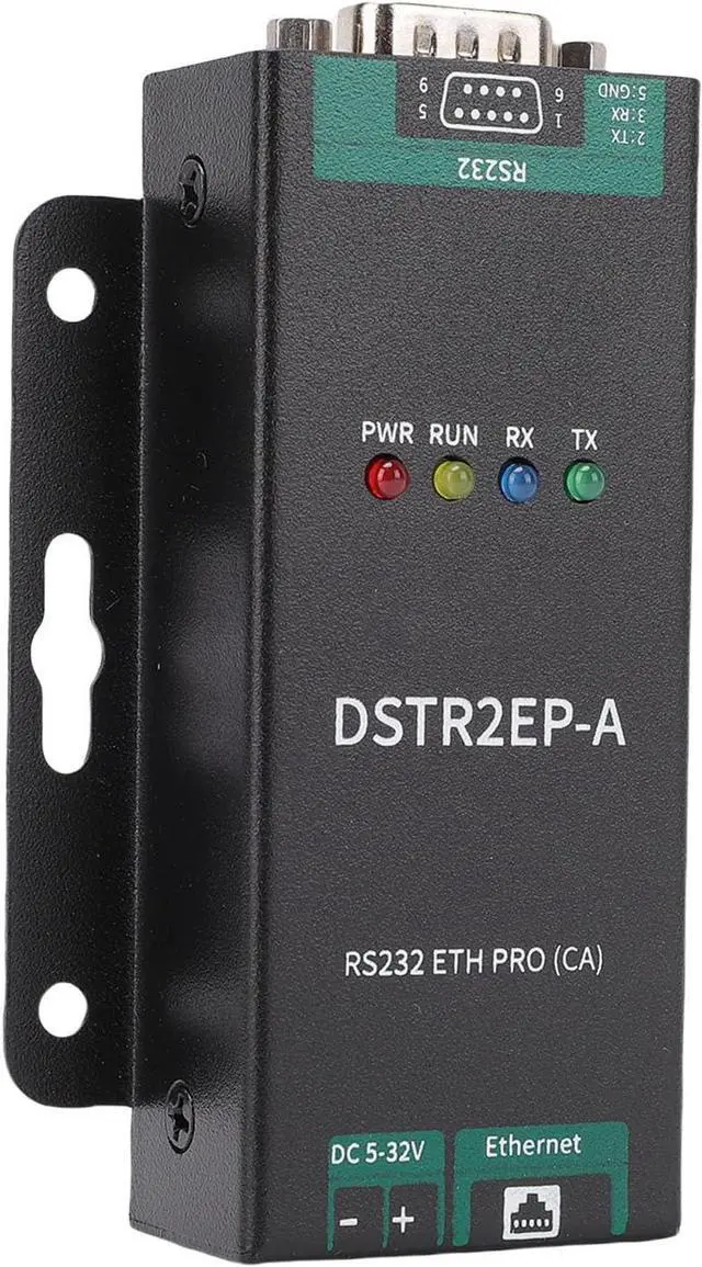 Alt view image 5 of 7 - Zopsc RS232 to RJ45 Ethernet Converter, Serial to Ethernet Module with Bidirectional Transparent Transmission, Modbus Industrial Serial Server, JSON, CA Board for