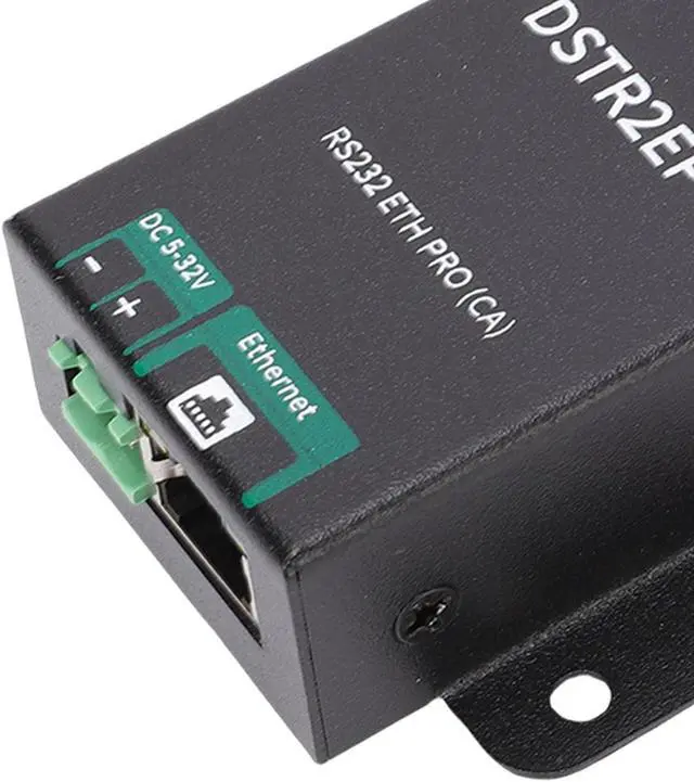 Alt view image 5 of 7 - Naroote RS232 to RJ45 Ethernet Converter RS232 to IP Adapter Serial Ethernet Module with Signal Isolation Power Isolation for Industrial IoT Modbus RTU