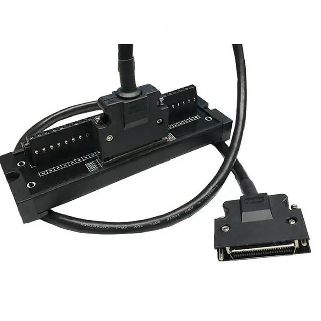 Alt view image 3 of 7 - HL-SCSI-50P SCSI50 50pin Relay Terminals Adapter Board for Servo CN1 ASD-BM-50A for A2/AB 2M(SCSI-mini 3m Cable)