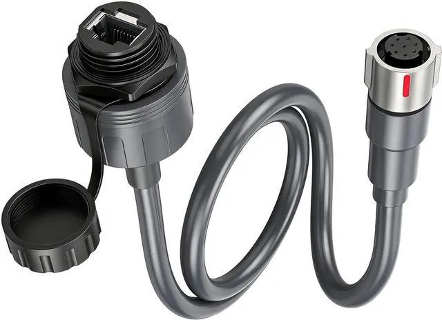 Alt view image 7 of 7 - ViaGasaFamido SPX to RJ45 Adapter, Uvioresistant Material, 2000mbps Transmission, Ethernet Connector for Performance Gen3 Users