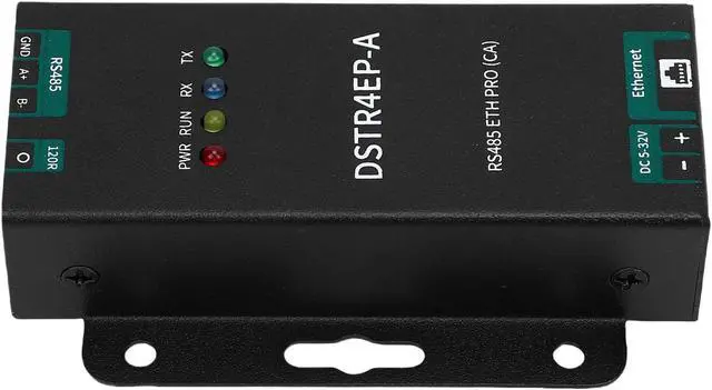 Alt view image 3 of 7 - 485 to Ethernet Converter, Serial to Ethernet Adapter with Signal and Power Isolation for Modbus JSON Realcom Protocol