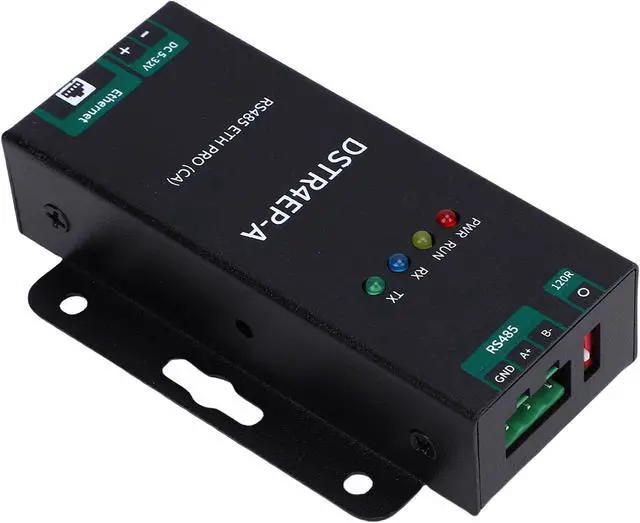 Alt view image 4 of 7 - Serial to Ethernet Module, 2 Port RS485 to RJ45 High Speed Low Power Converter with Bidirectional Data Conversion, Industrial Ethernet Serial Server for Modbus, MQTT, JSON,