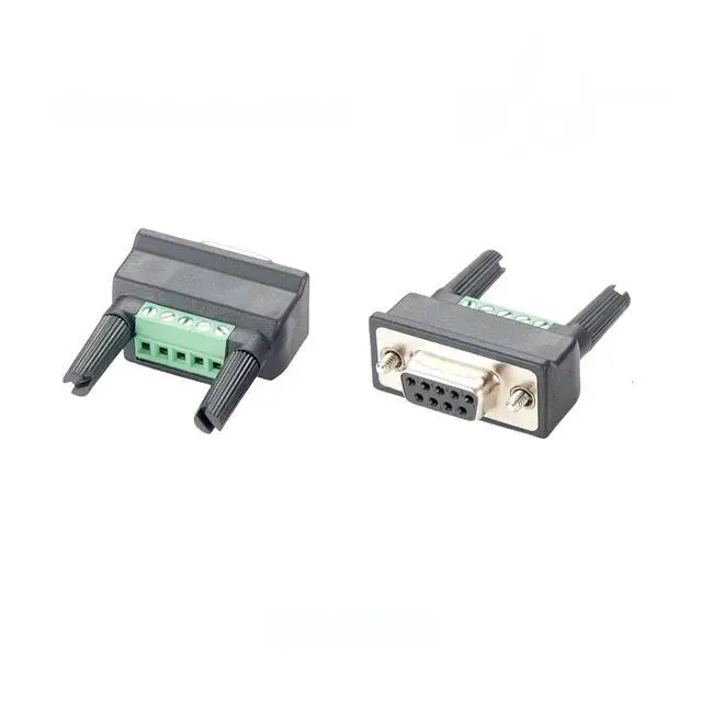 Alt view image 2 of 6 - DB9 to Terminal Block Adapter Mi ni DB9F-to-TB Compatible with Moxa for Industrial Automation and Serial Communication1pc