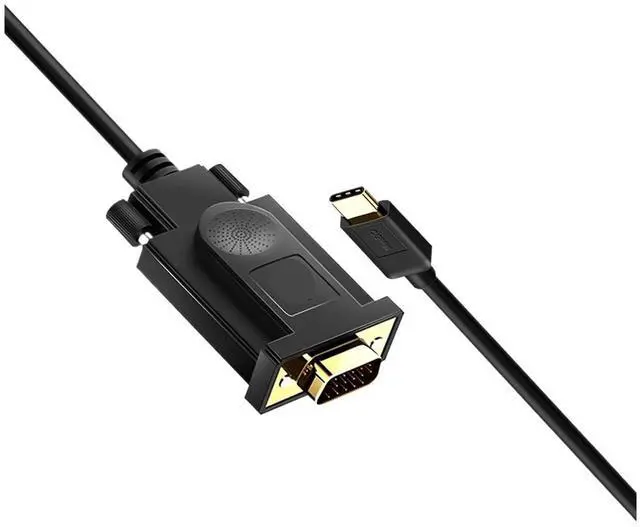 Alt view image 3 of 3 - USB C to V/GA Cord USB3.1 TY>pe to Male Converter Adapter for Chromebook Pixel de*/ll XPS(Red)