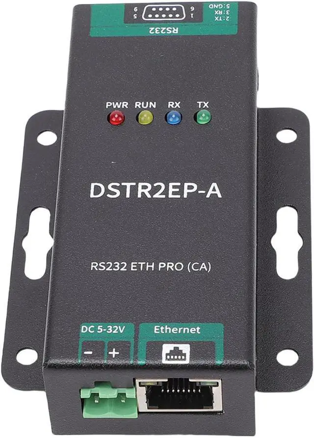 Alt view image 7 of 7 - Zopsc RS232 to RJ45 Ethernet Converter, Serial to Ethernet Module with Bidirectional Transparent Transmission, Modbus Industrial Serial Server, JSON, CA Board for