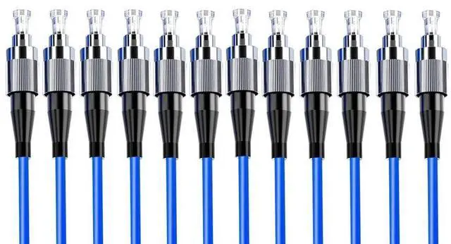 Alt view image 2 of 5 - Outdoor Armored Fiber Optic Cable FC to FC 12 Strands Single Mode with Fiber Tactical Cable Reel (400, feet)